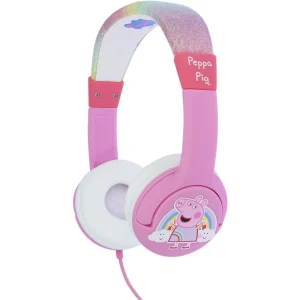 à prix promos Sortie ✨ OTL Casques Extra-auriculaires Peppa Glitter Rainbow Rose – On-Ear ⋅ Over-Ear Bluetooth Ou Fil 🌟 7