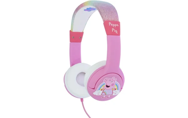 à prix promos Sortie ✨ OTL Casques Extra-auriculaires Peppa Glitter Rainbow Rose – On-Ear ⋅ Over-Ear Bluetooth Ou Fil 🌟 3