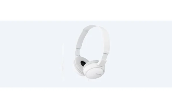 De gros 🔥 Sony Casques Extra-auriculaires MDR-ZX110APW Blanc – On-Ear ⋅ Over-Ear Bluetooth Ou Fil 😍 De Qualité 3