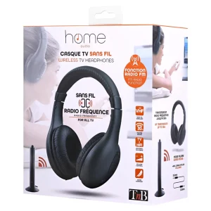 Dernières Nouveautés Budget 😍 T’nB Casques Extra-auriculaires Wireless CS Home SF1 Noir – On-Ear ⋅ Over-Ear Bluetooth Ou Fil 👍 9