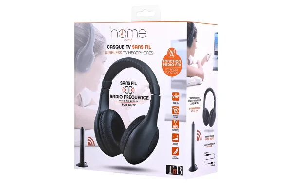 Dernières Nouveautés Budget 😍 T’nB Casques Extra-auriculaires Wireless CS Home SF1 Noir – On-Ear ⋅ Over-Ear Bluetooth Ou Fil 👍 4