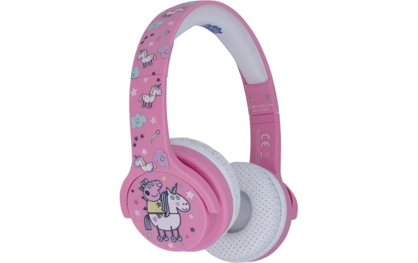 mode Offres 👏 OTL Casques Extra-auriculaires Peppa Pig Unicorn Rose – On-Ear ⋅ Over-Ear Bluetooth Ou Fil 🥰 1