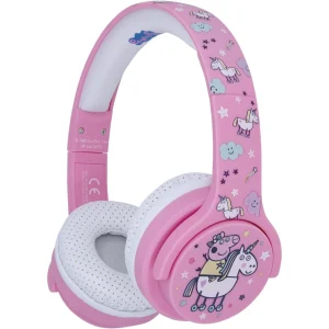 mode Offres 👏 OTL Casques Extra-auriculaires Peppa Pig Unicorn Rose – On-Ear ⋅ Over-Ear Bluetooth Ou Fil 🥰 7