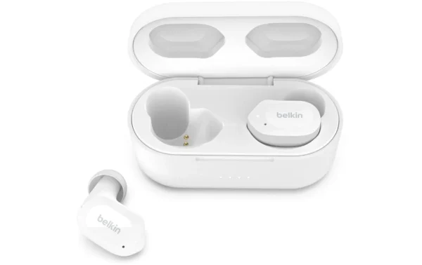 Paris Remise 🌟 BELKIN Écouteurs True Wireless In-Ear Soundform Play Blanc – On-Ear ⋅ Over-Ear Bluetooth Ou Fil 🎉 1