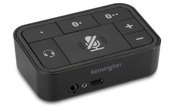 Meilleur prix ✔️ KENSINGTON Commutateur Audio 3-en-1 Pro Noir – Accessoires écouteurs ❤️ excellente qualité 1