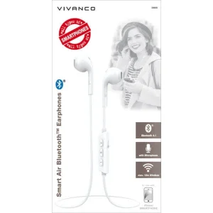 Bon marché 👏 Vivanco Smart Air 3 White – Écouteurs Intra-auriculaires 👍 REMISE 6