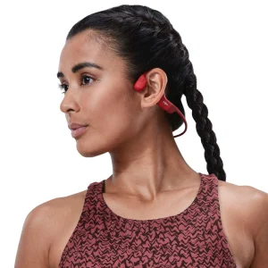 à prix imbattables Les meilleures critiques de ❤️ Shokz Écouteurs Conduction Osseuse Wireless OpenRun Rouge – On-Ear ⋅ Over-Ear Bluetooth Ou Fil 🌟 9