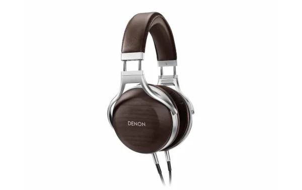 Vente flash 😍 Denon Casques Supra-auriculaires AH-D5200 Marron – On-Ear ⋅ Over-Ear Bluetooth Ou Fil 🛒 prix abordable 1