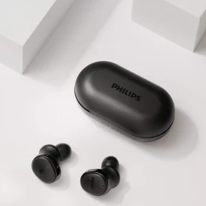 Promo ⭐ Philips Écouteurs True Wireless In-Ear TAT4556 Noir – On-Ear ⋅ Over-Ear Bluetooth Ou Fil 😍 magasin pour 9