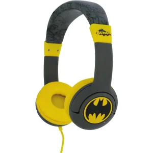 achat pas cher Meilleur prix 😍 OTL Casques Extra-auriculaires Batman Caped Crusader Kids Gris – On-Ear ⋅ Over-Ear Bluetooth Ou Fil 😀 7