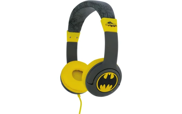 achat pas cher Meilleur prix 😍 OTL Casques Extra-auriculaires Batman Caped Crusader Kids Gris – On-Ear ⋅ Over-Ear Bluetooth Ou Fil 😀 3