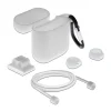 Vente flash 🔥 DeLock Mallette De Transport Set D’accessoires Pour Apple AirPods Blanc – Accessoires écouteurs 🥰 soldes officiel 13