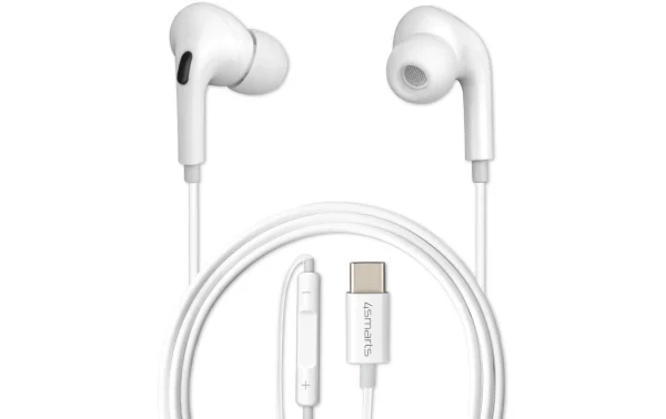 mode pas cher Grosses soldes ❤️ 4smarts Écouteurs Intra-auriculaires Melody Digital Basic Blanc – On-Ear ⋅ Over-Ear Bluetooth Ou Fil 🥰 1