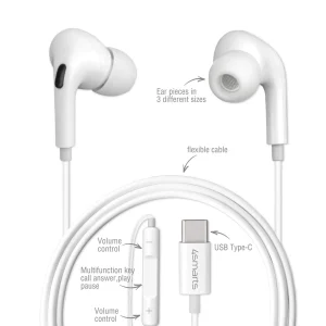 mode pas cher Grosses soldes ❤️ 4smarts Écouteurs Intra-auriculaires Melody Digital Basic Blanc – On-Ear ⋅ Over-Ear Bluetooth Ou Fil 🥰 7