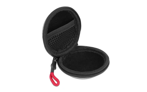 Promo 👏 DeLock Mallette De Transport Étui De Protection Pour écouteurs Intra-auriculaires Noir – Accessoires écouteurs 💯 REMISE 3