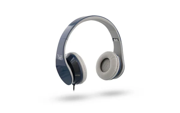 prix pas cher Vente flash ⭐ T’nB Casques Extra-auriculaires Stream Bleu Foncé – On-Ear ⋅ Over-Ear Bluetooth Ou Fil 👍 1