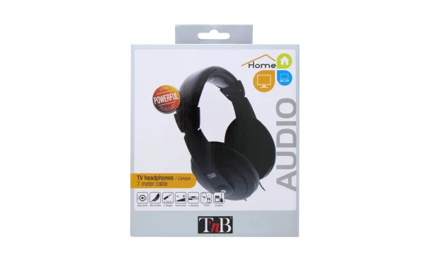 Nouveau 🛒 T’nB Casques Supra-auriculaires Home2 Noir – On-Ear ⋅ Over-Ear Bluetooth Ou Fil 😀 site soldes 3