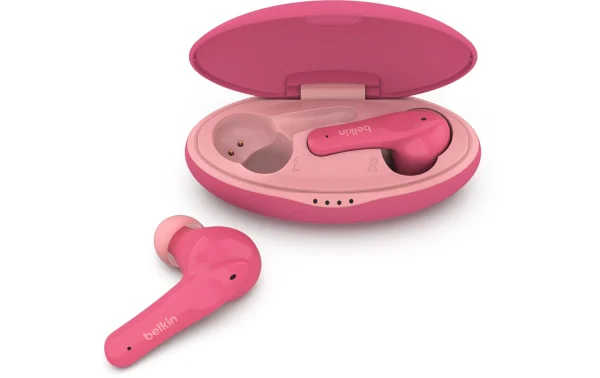 l'unique style Nouveau 👍 BELKIN Écouteurs True Wireless In-Ear Soundform Nano Rose – On-Ear ⋅ Over-Ear Bluetooth Ou Fil 😍 1