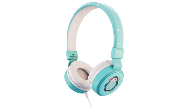 qualité d’originales Budget 😀 Planet Buddies Casques Extra-auriculaires Pepper The Penguin Turquoise; Blanc – On-Ear ⋅ Over-Ear Bluetooth Ou Fil 🔥 1