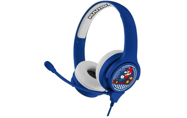 Meilleur prix 😀 OTL Casques Extra-auriculaires Mariokart Study Bleu – On-Ear ⋅ Over-Ear Bluetooth Ou Fil 🎉 marque moins cher 1