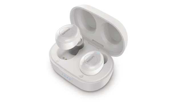 Neuve avec étiquette Nouveau 🥰 Philips Écouteurs True Wireless In-Ear TAT2205WT/00 Blanc – Écouteurs Intra-auriculaires ❤️ 4