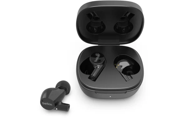 nouvelle saison Budget ⭐ BELKIN Écouteurs True Wireless In-Ear Soundform Rise Noir – On-Ear ⋅ Over-Ear Bluetooth Ou Fil ❤️ 1