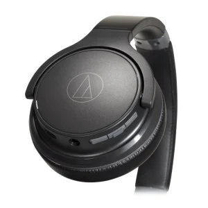 design à la mode Coupon ⌛ Audio-Technica Casques Extra-auriculaires Wireless ATH-S220BT Noir – On-Ear ⋅ Over-Ear Bluetooth Ou Fil 😉 7